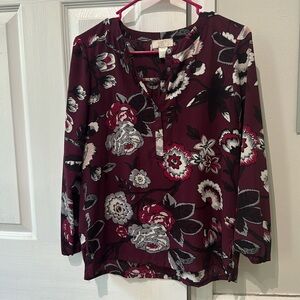 Loft Petite XSP flowy blouse
